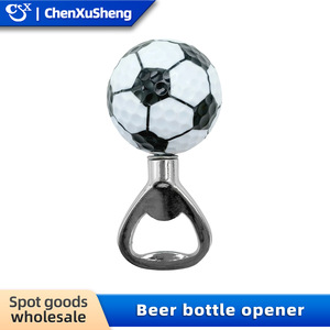 Fcm Cross Border Golf Soccer Bottle Opener Multifunctional Portable One Handed Beer Opener With Simulated Ball Design - Product Image 4