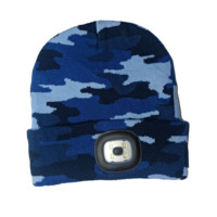 Gorro LED de Navidad con Luz, Unisex, Cálido, para Invierno, 100% Acrílico, para Playa y Actividades Nocturnas al Aire Libre