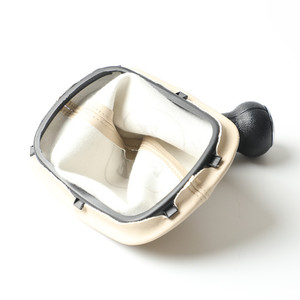 ฝาครอบกันฝุ่นเกียร์รถยนต์สีเบจสำหรับ Passat B5 5 6 สปีด อะไหล่เปลี่ยนหัวเกียร์ - Product Image 4