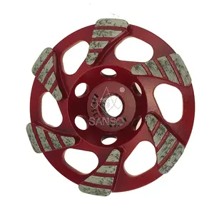 Competitive Price Standard Carbide Diamond Turbo Grinding Cup Wheel For Concrete Mas