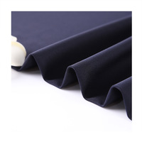 Tissu Interlock Teint en Trame, Poids Moyen, 220g, 59 pouces, 93% Polyester, 7% Spandex, Résistant à l'Abrasion, Torsion du Fil, Extensible