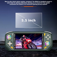 Dispositivo de Juego Portátil LR RG56 Pro, Android 14, Wi-Fi, Batería de 6000 mAh, Resolución de 1280x720, Más de 10000 Juegos, Multisistema