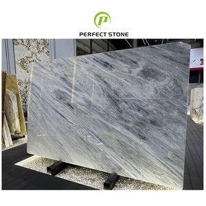 Mármol de <span class=keywords><strong>Manhattan</strong></span> Pulido Moderno y Lujoso, Losa Grande de Piedra Natural para Decoración de Interiores de Hoteles - Product Image 1