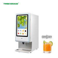 Distributeur de jus post-mix commercial TWBEVERAGE avec analyse intelligente des données pour les magasins de boissons