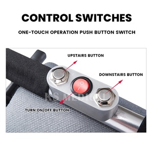 Ksm-302 Chất lượng cao CẦU THANG LEO xe lăn powered và có thể gập lại Xe Lăn Điện để nâng hàng hóa hoặc người lên cầu thang - Product Image 4