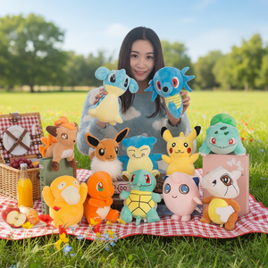 Juguetes <span class=keywords><strong>de</strong></span> Peluche Suaves <span class=keywords><strong>de</strong></span> 8 Pulgadas <span class=keywords><strong>de</strong></span> Kirby, Squirtle, Charmander, Gengar y Charizard para Exportación <span class=keywords><strong>de</strong></span> Año Nuevo, Llavero - Product Image 3