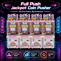 Jeux de poussée de pièces originaux pour centres de divertissement familial (FEC) avec jeu multijoueur connectable utilisant des machines de poussée de pièces et des machines d'arcade