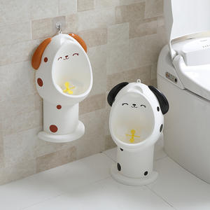 Urinoir portable pour chiot, pot de toilette sur pied pour enfants, en PP, design rond, style contemporain - Product Image 3