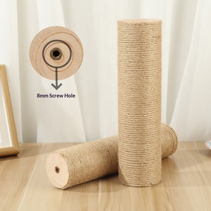 Kedi Tırmalama Direğinin Değiştirilmesi |   Doğal <span class=keywords><strong>Sisal</strong></span> ve Masif Ahşap |   Tırmalama Direği Yedek Parçası - Product Image 3