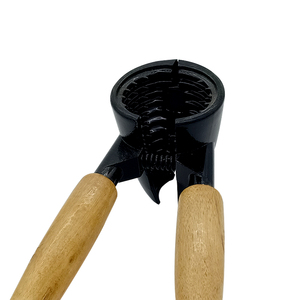Pince à <span class=keywords><strong>noix</strong></span> <span class=keywords><strong>casse</strong></span>-noisette robuste avec manche en bois réglable pour <span class=keywords><strong>noix</strong></span> amandes <span class=keywords><strong>noisettes</strong></span> pistache - Product Image 3