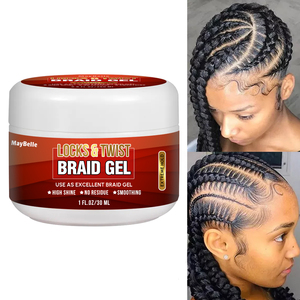 Kích Thước Nhỏ Gel Hữu Cơ Cho Bím Tóc Bán Buôn Lâu Dài Bện Gel Cho Tạo Kiểu Tóc Và Tỏa Sáng Tự Nhiên Kiểm Soát Cạnh Bện Gel - Product Image 3