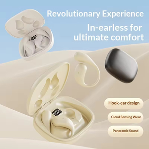 Nouveaux écouteurs Bluetooth X32 avec style d'oreillette sans fil et conduction osseuse pour le sport, longue autonomie de la batterie - Product Image 3