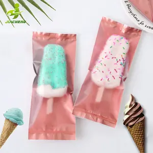 Impression personnalisée en plastique thermoscellage empaque de helado glace sucette crème pop sachets popsicle emballages emballage sac pour crème glacée