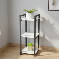 Support de plantes en métal multi-niveaux, durable, écologique, pour l'intérieur et l'extérieur