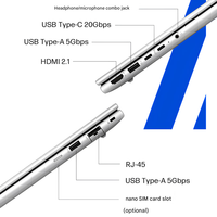 Nuovo ProBook 4 G1iR 16 Laptop Aziendale Intel Core 5 120U 16GB DDR5 512GB SSD 16 Pollici 16:10 IPS Windows 11 Home