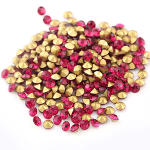 Nouveau rond <span class=keywords><strong>verre</strong></span> coloré strass protéine diamant bricolage sac <span class=keywords><strong>sous</strong></span>-vêtements accessoires - Product Image 1