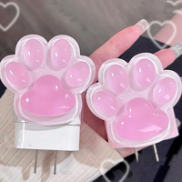 Protecteur de câble de patte de chat de dessin animé mignon 18W 20W manchon de couverture en Silicone Transparent à Charge rapide pour iPhone 12 13 14 boîte incluse