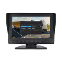 Caméra de sécurité pour camion haute performance 2 canaux, DVR HD, multifonction, vision nocturne, moniteur 7 pouces, étanche, pour usage spécial