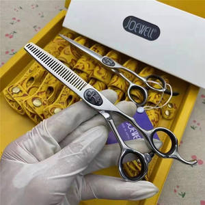 Tijeras para Adelgazar el Cabello JoeWell de 62 mm, Acero Inoxidable 440C, para Diestros, Tijeras de Salón de Belleza de Grado Profesional - Product Image 1