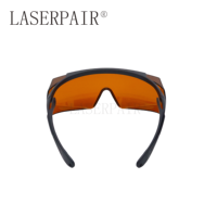 Lunettes de sécurité laser en gros, longueurs d'onde de protection 532, 808, 1064 nm, certifiées CE EN207, protection oculaire à 20 % de transmission