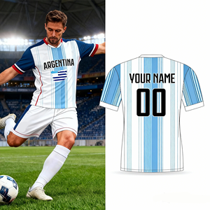 Camisa de Futebol de Alta Qualidade Messi Argentina Temporada 2526, Camisa de Futebol, Maillot de Foot, Roupas de Futebol, Tops, Conjunto Esportivo - Product Image 2