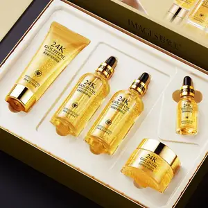 OEM ODM Private label IMAGES 24k gold whitening anti-aging skin care set