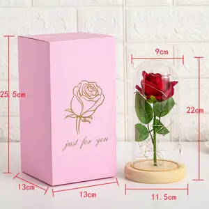 Festive Party Supplies Luxury Exquisite Roses Flower Bouquet Box Valentine Novelties Promotional Party Supplies