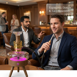 Shisha Space X1 con Luz LED, Venta al por Mayor, Hookah Árabe <span class=keywords><strong>UFO</strong></span>, Set de Chicha, Directo de Fábrica - Product Image 3