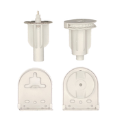 Offre Spéciale : Composants de Stores à Rouleaux en Plastique – Mécanisme d'Embrayage 45 mm pour Tringles et Rails de Rideaux d'Extérieur Modernes