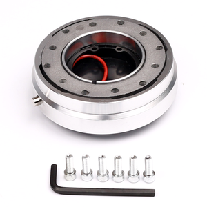 Adaptateur de moyeu de <span class=keywords><strong>volant</strong></span> de course universel en alliage d'aluminium de 70 mm avec verrouillage de sécurité - Product Image 6