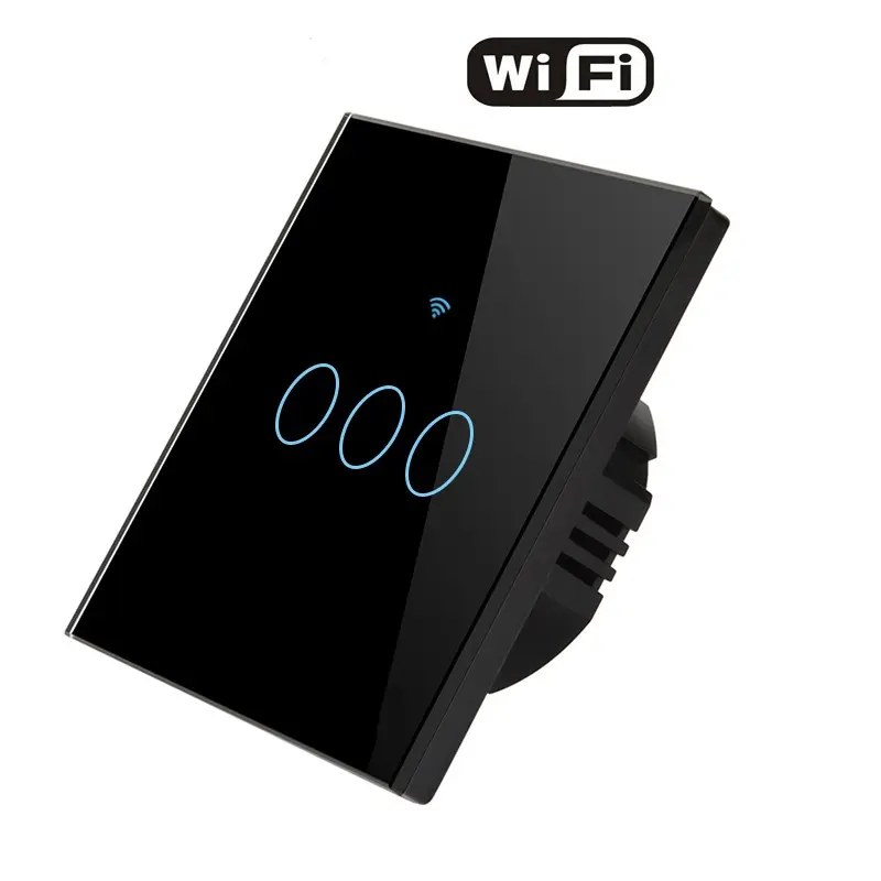 86 EU Home Automation Tuya Eu Wifi Smart Wand lichtsc halter 220V Smart Wifi Lichtsc halter mit Arbeit Alexa