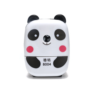 Taille-crayon manuel Panda 8004 avec alimentation automatique pour enfants, fournitures scolaires - Product Image 1