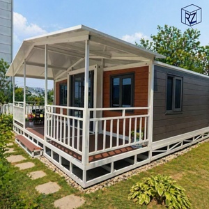 Casa Prefabricada con Paneles Solares, Vivienda Modular Independiente con Baño, Diseño Moderno, Estructura de Acero <span class=keywords><strong>para</strong></span> Uso <span class=keywords><strong>Residencial</strong></span> Ray-Zen - Product Image 1