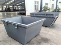Bacs à déchets extérieurs robustes Autbound pour la construction, en métal de haute qualité, garantie 1 an, capacité 1000-5000 kg, épaisseur 3-10 mm