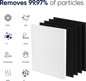 Filtre de remplacement pour purificateur d'air <span class=keywords><strong>Winix</strong></span> 115115 Pre Activated Carbon Cotton and HEPA Filter - Product Image 6