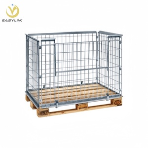 מיכל גיטר מתקפל מפלדה מהירה Easylink עם קיבולת של 1500 ק\"ג ומשטח מגולוון בחום - Product Image 2