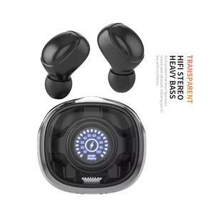 M26 Đúng Không Dây Earbuds Hi-Fi Chất Lượng Âm Thanh <span class=keywords><strong>Mini</strong></span> Tai Nghe Chống Thấm Nước Điều Khiển Cảm Ứng Microphone JL Chipset Pin Kỹ Thuật Số - Product Image 1