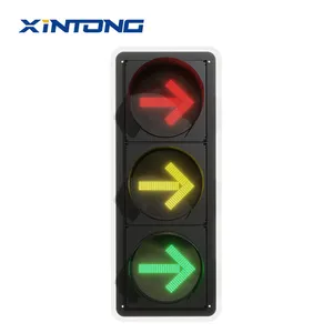 XINTONG Arrow Directional Led Traffic Light Factory Full Ball Certificat CE