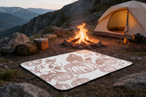 Colchoneta de Camping Portátil y Duradera, Ecológica, Impermeable, Resistente a la Humedad, Moderna, para Viajes al Aire Libre - Product Image 4