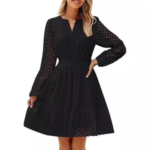 Robe trapèze vintage polyvalente, coupe ample, nouveau design, sans manches, mini-robe imprimée, respirante, effet délavé - Product Image 4