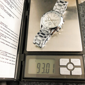 <span class=keywords><strong>Reloj</strong></span> de Cuarzo Elegante <span class=keywords><strong>para</strong></span> <span class=keywords><strong>Mujer</strong></span>, Estilo Ginebra, Correa de Aleación, Compacto, con Tres Esferas y Seis Agujas Decorativas - Product Image 3