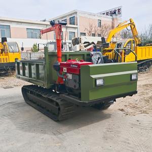Type d'entraînement de bonne qualité Dumper à chenilles Dumper hydraulique à essence - Product Image 1