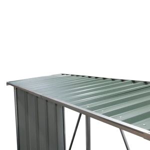 Nhà kho lưu trữ gỗ củi ngoài trời nhà kho bằng kim loại nhà kho bằng gỗ củi 2800 mạ kẽm - Product Image 5