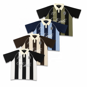 Maglia da <span class=keywords><strong>Calcio</strong></span> Vintage Oversize Personalizzata in Rete Traspirante, Stile Streetwear Unisex, Produzione all'Ingrosso - Product Image 1