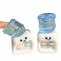 Distributeur d'eau simulé 3D en forme de dessin animé, jouet élastique à retour lent en TPR, cadeau créatif, pour 14 ans et plus, utilisation en extérieur