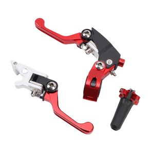 Levier de frein et d'embrayage pliable universel 21 mm pour <span class=keywords><strong>moto</strong></span>, remplacement pour CRF YZF CQR ATVs Dirt Bikes <span class=keywords><strong>Mini</strong></span> - Product Image 3