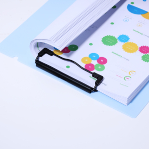 Pp Chất liệu hai mặt kim loại mạnh mẽ Clips không thấm nước A4 Kích thước giấy tập tin thư mục văn phòng trường kế hoạch sử dụng tài liệu nộp hồ sơ - Product Image 5