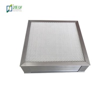 Filter Udara HEPA H13 H14 dengan Rangka Aluminium untuk Sistem HVAC Ruang Bersih FFU Laminar Flow Hood