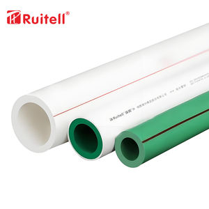 プロ工場直送PPR温水パイププラスチック価格リストホットメルトパイプ1/2ホワイト/グレー/グリーン/ブルー/パープルPprパイプ - Product Image 3