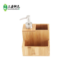 <b>Bamboo</b> press-type replacement dispensing bottle, <b>bamboo</b> soap dispenser, lotion <b>container</b> manufacturer, customizable wholesale, - Product Image 4